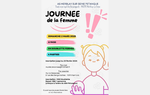 Journée de la femme d'Herblay sur Seine du 2 mars 2025